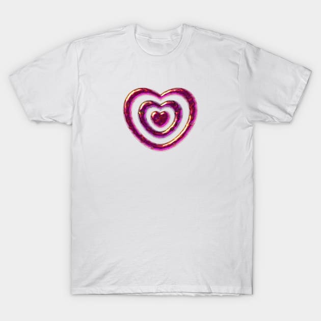 Heart Jewelry T-Shirt by Anastasiya Malakhova